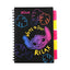 Project Notebook B5 100 Hojas Cuadricula Stitch Black Relax