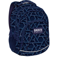 MOCHILA ESCOLAR TRIPLE BACK UP ESCOLAR GEOMETRIC | DERFORM
