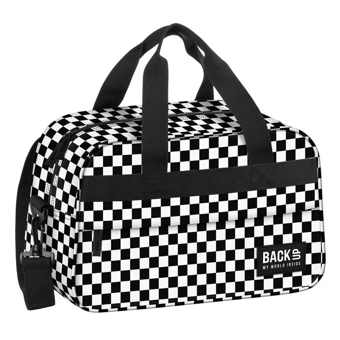 BOLSA DE VIAJE RELLENO CUADRADOS CLASICOS | DERFORM