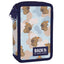 Plumier triple con relleno Capibara naranja estampado marca Derform