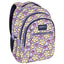 Mochila escolar triple 42x30 estampado flores 3D Kawaii DERFORM