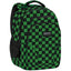 Mochila Escolar Doble 45x32 Cuadros Verde y Negro DERFORM