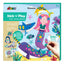 Set creativo de adhesivos animales marinos para manualidades infantiles