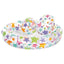 Set 3 en 1 Piscina Hinchable 122 x 25 cm Flotador y Pelota Intex Color Baby