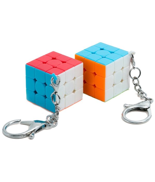 CUBO 3X3 KEYCHAIN STICKERLESS | QIYI | 1 UNIDAD | 6948154230628