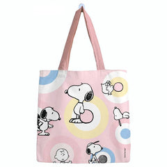 BOLSA ALGODON SNOOPY GRANDE PASTEL PATTERN | PREMIUM PAPER