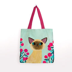 BOLSA ALGODON PLANET CAT MEDIANA - 2 OJOS | PREMIUM PAPER
