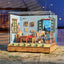 Maqueta con Luz y Sonido Habitación de Vincent Van Gogh TONECHEER