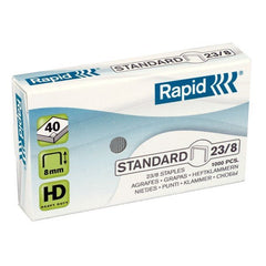 GRAPAS ESTANDARES RAPID 23/8 | 10 UNIDADES | (RAPID)