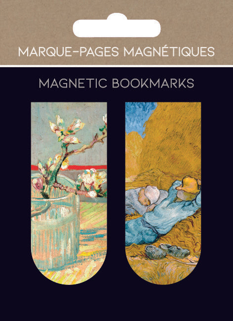 MARCAPAGINAS MAGNETICOS FLEURS ET CHAMPS VAN GOGH PAISAJE | 6 UNIDADES | (PICTURA)