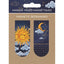 Marcapáginas magnéticos Sol y Luna Pictura, pack de 6