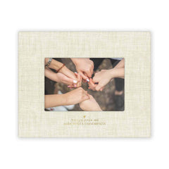 MARCO ENTELADO BEIGE AMIGA ERES MI MAS BONITA COINCIDENCIA | 1 UNIDADES | (THE GREAT MOUSTACHE)