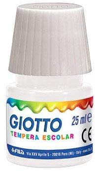 TEMPERA ESCOLAR GIOTTO 25ML BLANCO | 6 UNIDADES | (GIOTTO)