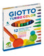 Estuche 12 Rotuladores Giotto Turbocolor
