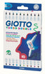 Rotulador Giotto Turbo Doble Estuche 10 Colores Surtidos | Giotto | Pack 10 Unidades