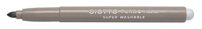 Rotulador Giotto Turbo Maxi Gris | Giotto | Pack 12 Unidades