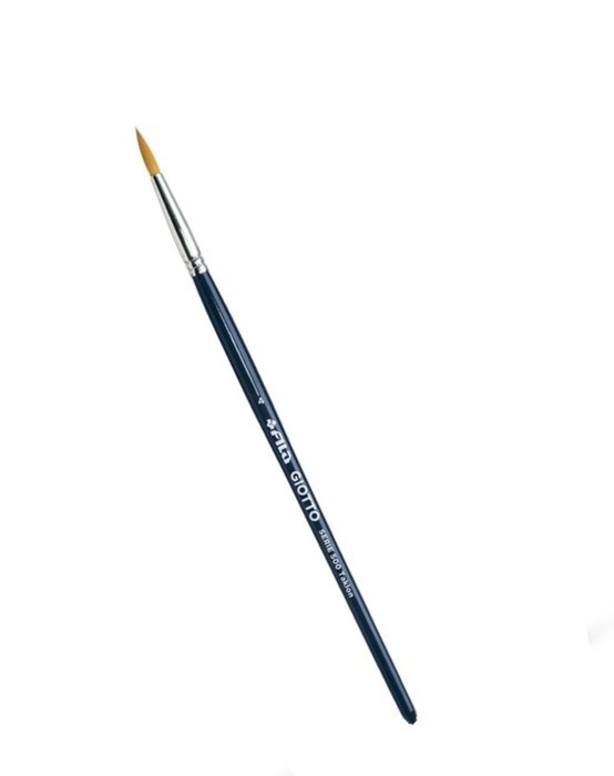 PINCEL GIOTTO SERIE ART 500 TAKLON N 4 | 12 UNIDADES | (GIOTTO)