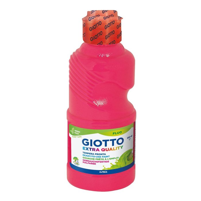 TEMPERA GIOTTO 250ML FLUOR ROSA | 1 UNIDADES | (GIOTTO)