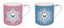 Set 2 Tazas Mariposas 300 ml Spring Parade Easy Life con caja regalo