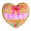 Plato corazón 20x19 cm en caja regalo Easy Life