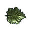 Plato cristal forma hoja 21x18 cm en caja regalo EASY LIFE