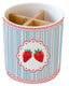Contenedor cubiertos porcelana Fruit Mania marca Easy Life