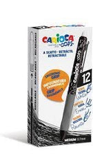 BOLIGRAFO BORRABLE CARIOCA OOPS CLIP NEGRO | 12 UNIDADES | (UNIVERSAL ESPAÑOLA S,A,)