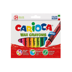 CERA CARIOCA MAXI 24 COLORES SURTIDOS | 6 UNIDADES | (UNIVERSAL ESPAÑOLA S,A,)