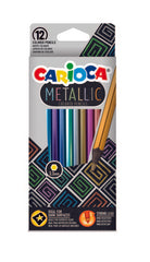 LAPIZ CARIOCA METALLIC 12 COLORES | 1 UNIDADES | (UNIVERSAL ESPAÑOLA S,A,)