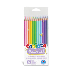 LAPIZ CARIOCA 12 COLORES PASTEL | 12 UNIDADES | (UNIVERSAL ESPAÑOLA S,A,)