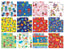 Expositor 50 Rollo Papel Regalo 70x200 Todo Año Infantil Su Marca