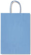 Paq/25 Bolsas Kraft Allegra Color Azul Claro 36x12x36cm
