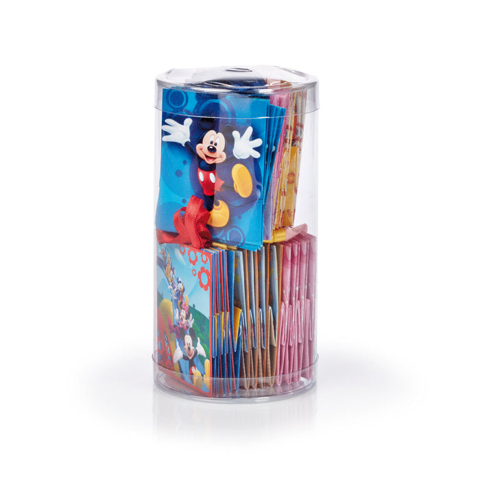CAJA CON 25 MINIBOLSAS DISNEY SURTIDAS 7X5,5 CM | SADOCH | 1 UNIDAD | 8006715082197