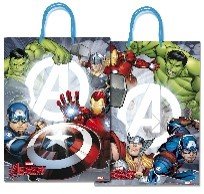 BOLSA REGALO MARVEL HEROES 20,5X26+11,5 | SADOCH | 1 UNIDAD | 8006715208474