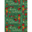 BOBINA PAPEL REGALO 62CM MERRY CHRISTMAS VERDE | SADOCH | 1 UNIDAD | 8006715225686