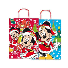 BOLSA 26X12X34,5 CM MICKEY + MINNIE NAVIDAD | SADOCH | 1 UNIDAD | 8006715248883