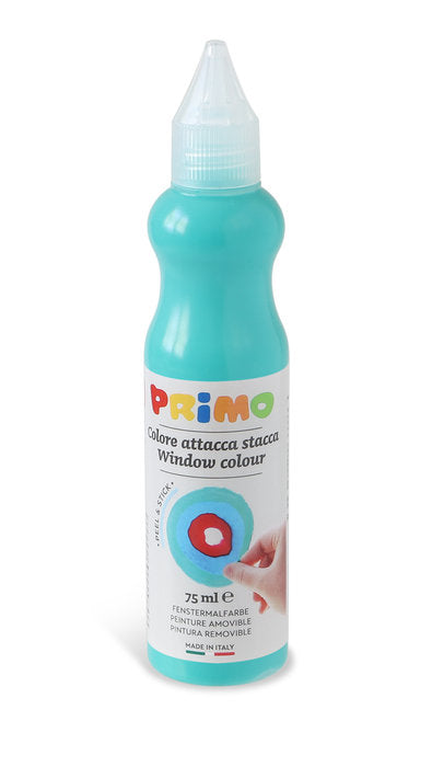 PINTURA PARA VIDRIO 75 ML VERDE | 6 UNIDADES | (PRIMO)