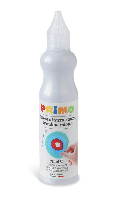 PINTURA PARA VIDRIO 75 ML BLANCO | 6 UNIDADES | (PRIMO)