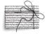 Papel regalo notas musicales, 25 unidades - Kartos
