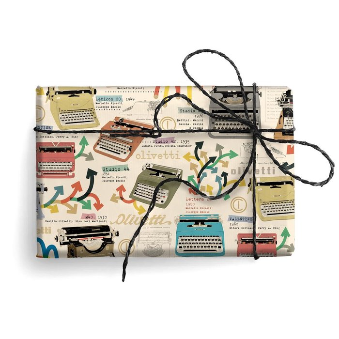 EXPOSITOR 25 UNIDADES PAPEL REGALO OLIVETTI | KARTOS | ENVASE 25 UDS. UNIDAD | 8009162360221