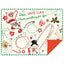 Set 2 Mantel Noche de Navidad Papa Noel Regalo Kartos