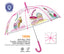 PARAGUAS INFANTIL 45/8 MAN, FORMA DE CUPULA POE TRANSP, | PERLETTI | 1 UNIDAD | 8015831156569