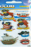 Club Penguins Stickers 65x25 Panini Fondo Pack de 65 pegatinas