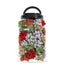 Bote 70 Cocas Estrellas 65 mm Glitter Colores Surtido Marca Brizzolari