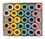 Caja 25 Ovillos Rafia 5 mm 20 m Colores Pasteles Brizzolari