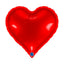 Globo corazón rojo de 45 cm Grabo Balloons