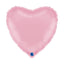 Globo corazón rosa pastel 45 cm Grabo Balloons