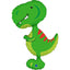 Globo Tiranosaurio 74 cm Grabo Balloons