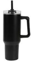 Taza de Viaje 1200 ml Negra I-TOTAL para viajes y oficina
