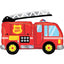 Globo Camión de Bomberos 81 cm Graboo Balloons